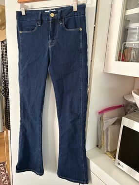 Frame Denim Dark Blue Flare Jeans